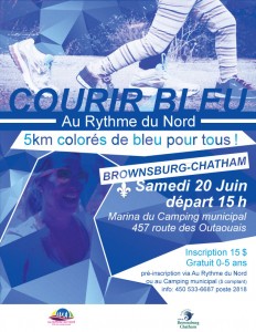 course bleue